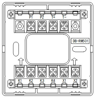 rm501型输入/输出模块外接接线端子排列及说明